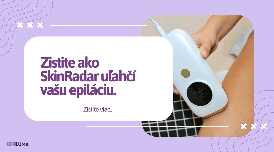Zistite ako technológia SkinRadar uľahčí vašu epiláciu.
